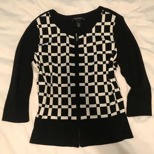 🌟White House Black Market zip-up cardigan🌟